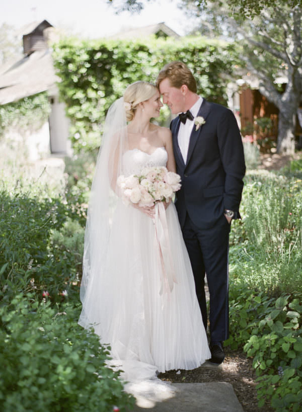 Monika and Charlie's Wedding at San Ysidro Ranch, Santa Barbara, CA. Designed by Event of the Season. Florals by Knot Just Flowers. Photos by Kristen Beinke Photography | www.kristenbeinke.com