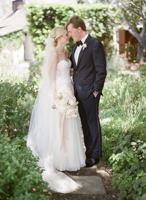 Monika and Charlie's Wedding at San Ysidro Ranch, Santa Barbara, CA. Designed by Event of the Season. Florals by Knot Just Flowers. Photos by Kristen Beinke Photography | www.kristenbeinke.com