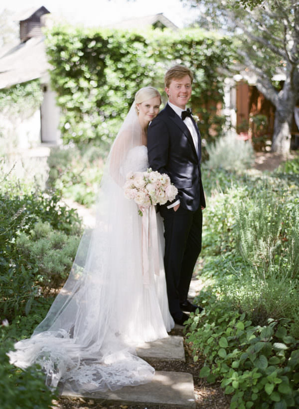 Monika and Charlie's Wedding at San Ysidro Ranch, Santa Barbara, CA. Designed by Event of the Season. Florals by Knot Just Flowers. Photos by Kristen Beinke Photography | www.kristenbeinke.com