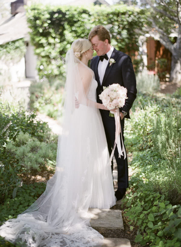 Monika and Charlie's Wedding at San Ysidro Ranch, Santa Barbara, CA. Designed by Event of the Season. Florals by Knot Just Flowers. Photos by Kristen Beinke Photography | www.kristenbeinke.com