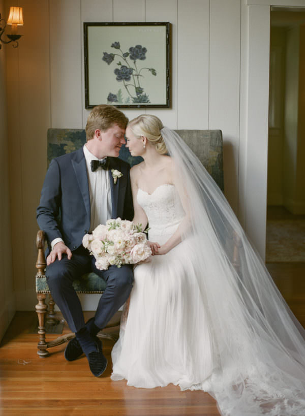 Monika and Charlie's Wedding at San Ysidro Ranch, Santa Barbara, CA. Designed by Event of the Season. Florals by Knot Just Flowers. Photos by Kristen Beinke Photography | www.kristenbeinke.com