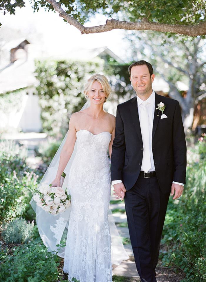 Ashley and Justin's Wedding at San Ysidro Ranch, Santa Barbara, CA. Design by Alexandra Kolendrianos, florals by TOAST photography by Kristen Beinke | www.kristenbeinke.com